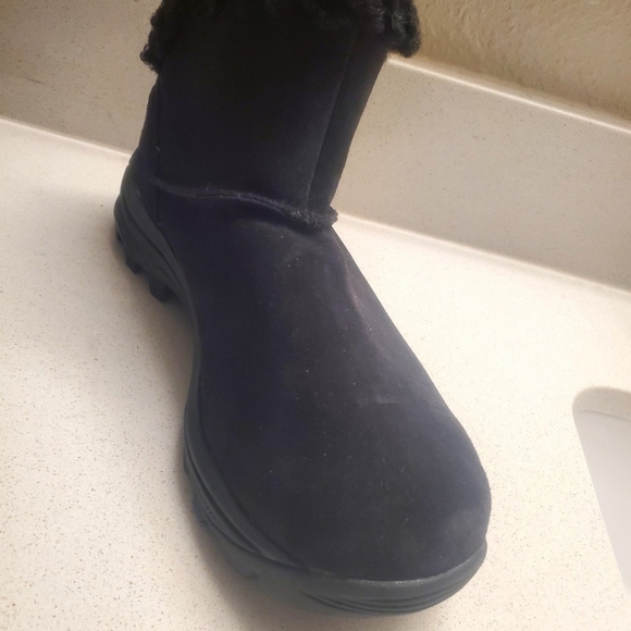 Women's Merrell Icepack 2 Bluff Polar Waterproof Snow Boots Black 8M - Picture 2 of 6